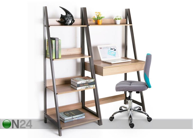 Työpöytä hyllyllä Step kuvasuurennos