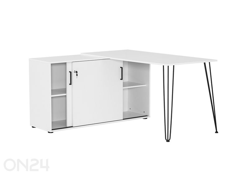 Työpöytä kaapilla Ekko kuvasuurennos