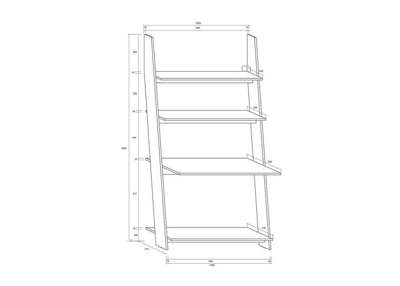 Työpöytä Mallow 100 cm kuvasuurennos