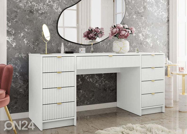 Työpöytä / meikkipöytä Tireno 154 cm kuvasuurennos