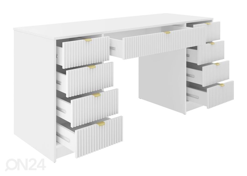 Työpöytä / meikkipöytä Tireno 154 cm kuvasuurennos