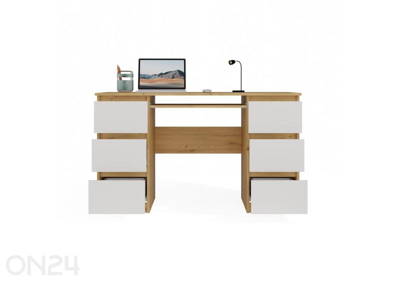 Työpöytä Tiago 130 cm kuvasuurennos