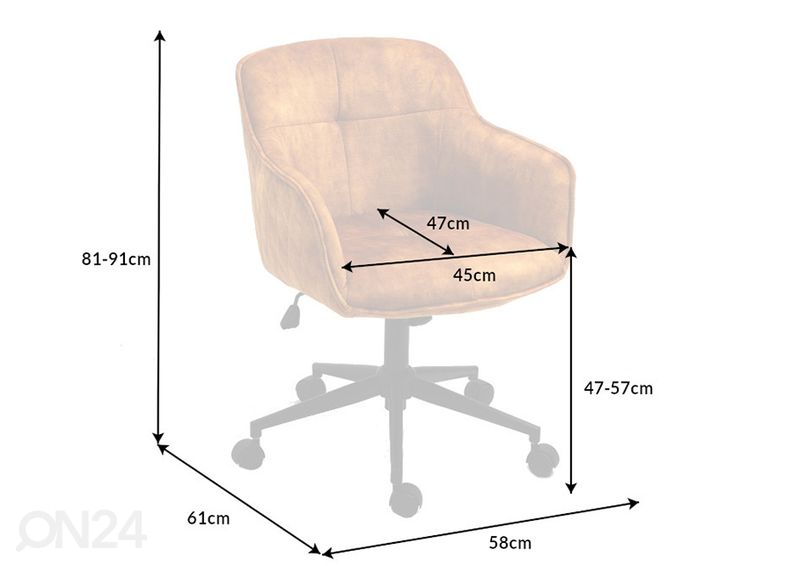 Työtuoli Euphoria kuvasuurennos