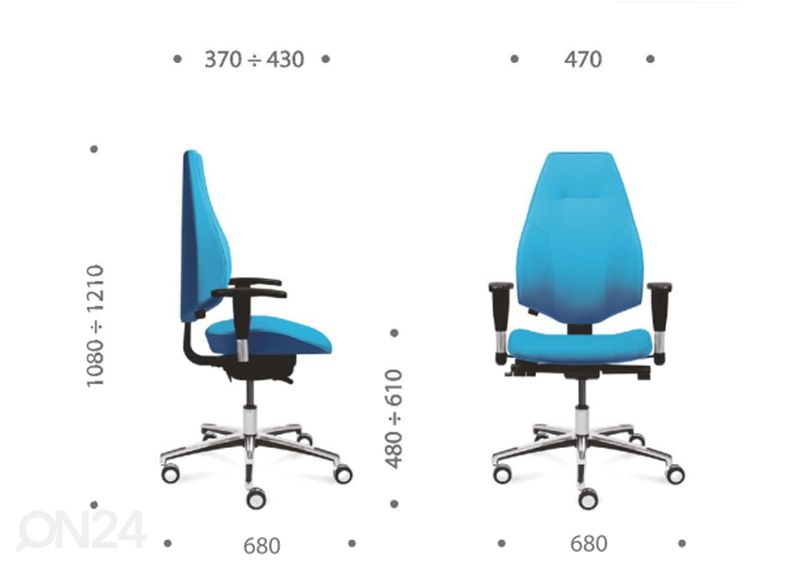 Työtuoli Gabri Executive kuvasuurennos