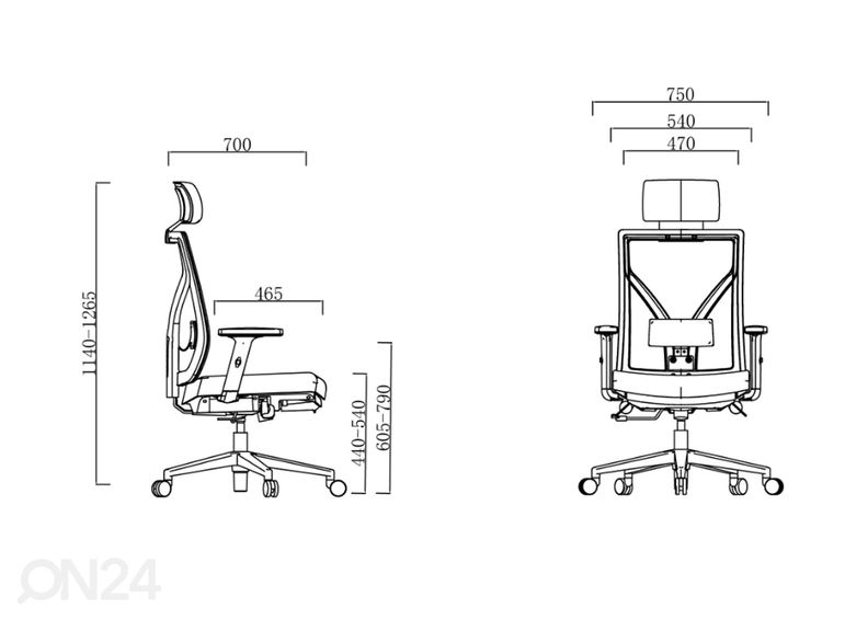 Työtuoli Joel kuvasuurennos