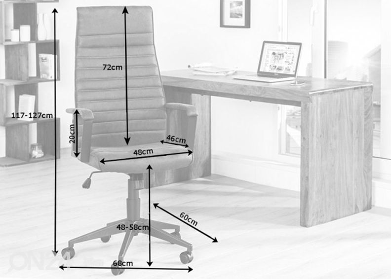 Työtuoli Lazio kuvasuurennos