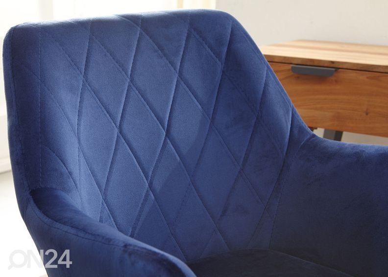 Työtuoli / ruokapöydän tuoli, sininen kuvasuurennos