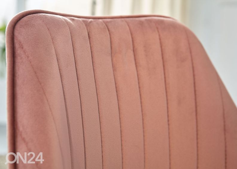 Työtuoli / ruokapöydän tuoli, vaaleanpunainen kuvasuurennos