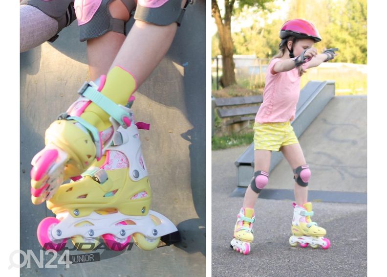 Tyttöjen säädettävät rullaluistimet Hardboot Nijdam kuvasuurennos