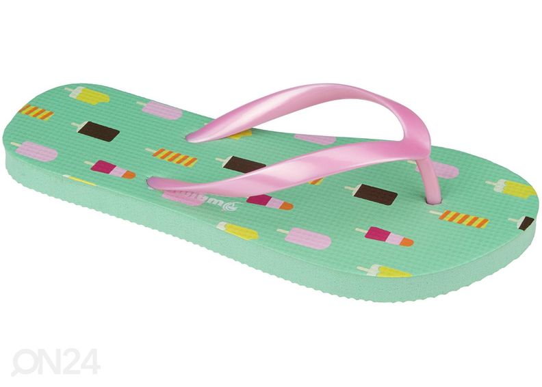 Tyttöjen varvassandaalit Print Waikiki Beach kuvasuurennos