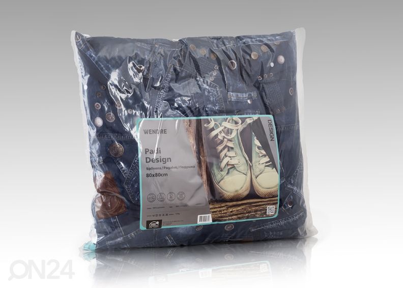 Tyyny DENIM 80x80 cm kuvasuurennos