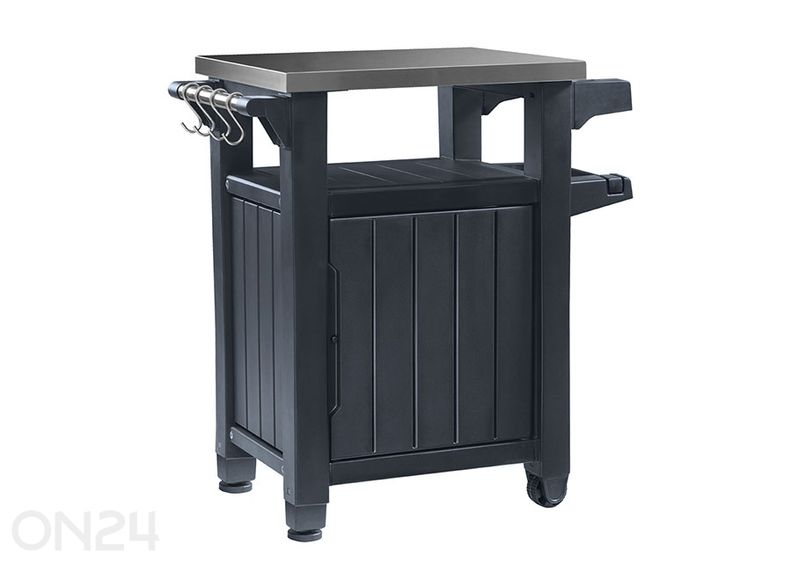 Ulkokeittiö Keter Unity L 52x82 cm, grafiitti kuvasuurennos