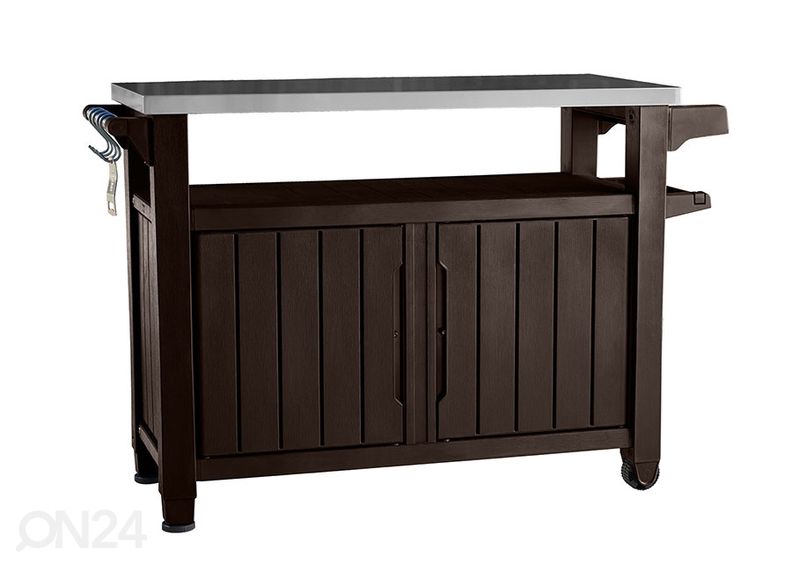 Ulkokeittiö Keter Unity XL 52x134 cm, ruskea kuvasuurennos