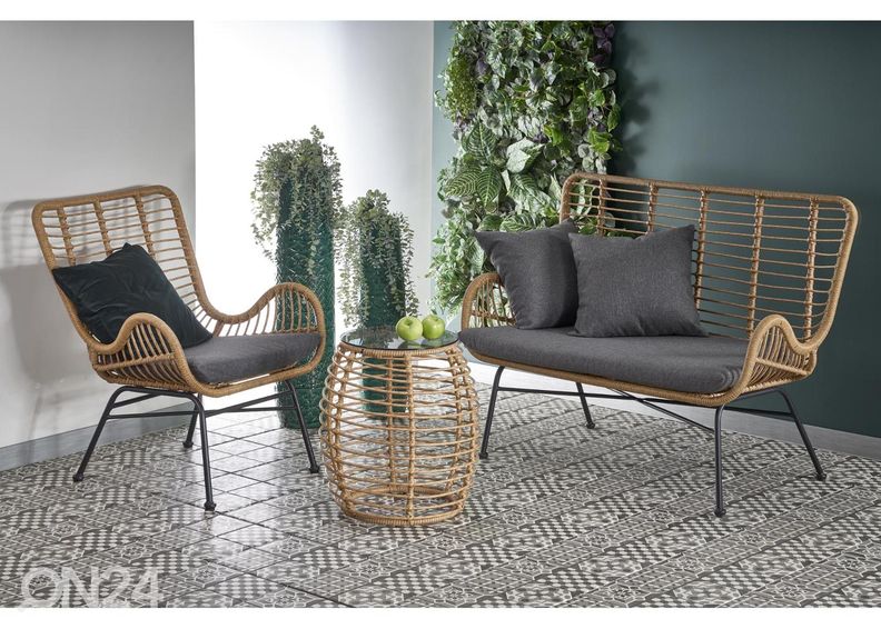 Ulkosohva 2 kpl kuvasuurennos