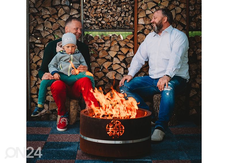 Ulkotulisija Cor-Ten GrillSymbol Lucas Mini kuvasuurennos