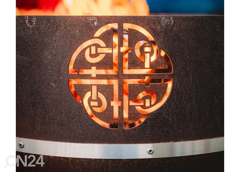 Ulkotulisija Cor-Ten GrillSymbol Lucas Mini kuvasuurennos