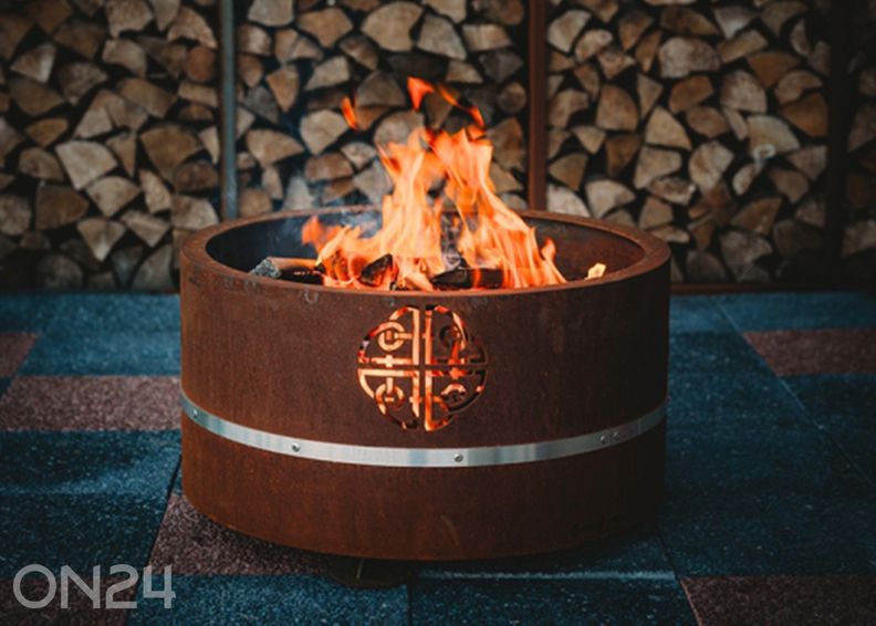 Ulkotulisija Cor-Ten GrillSymbol Lucas Mini kuvasuurennos