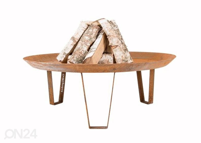 Ulkotulisija Cor-ten terästä GrillSymbol Elegante kuvasuurennos