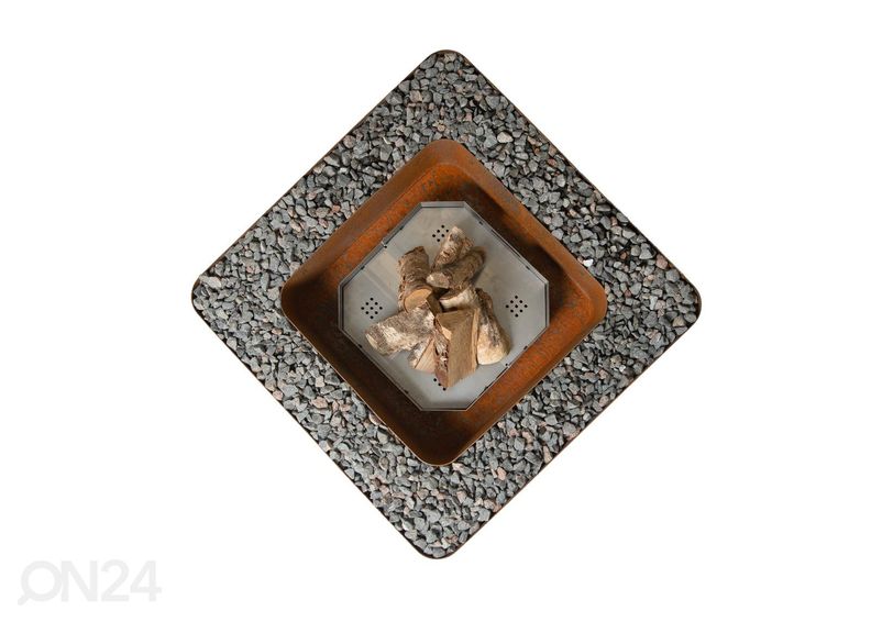 Ulkotulisija Cor-ten terästä GrillSymbol Fogo kuvasuurennos