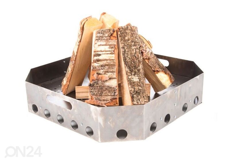 Ulkotulisija Cor-ten terästä GrillSymbol Luna kuvasuurennos