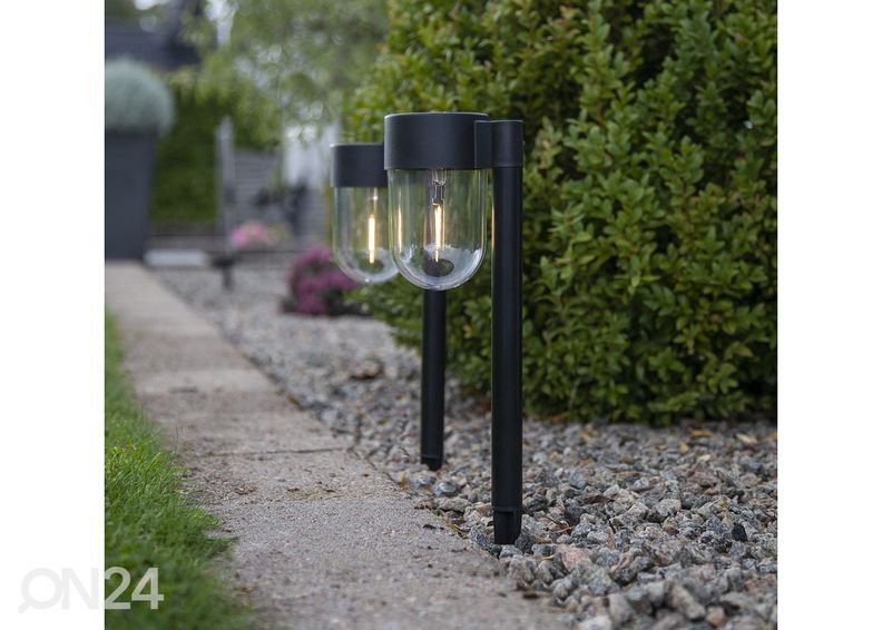 Ulkovalaisin aurinkokennolla Cupola 2 kpl kuvasuurennos