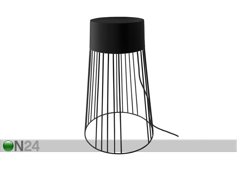 Ulkovalaisin Koster, musta kuvasuurennos