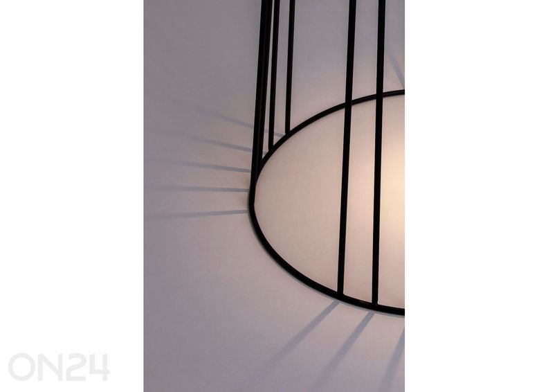 Ulkovalaisin Koster, musta kuvasuurennos