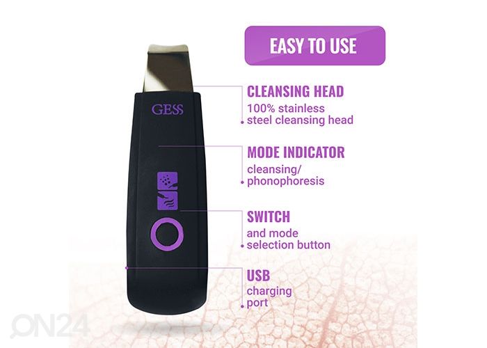 Ultraäänilaite kasvoille GESS YOU kuvasuurennos