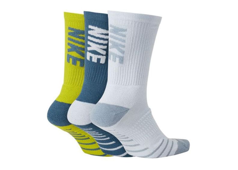 Urheilusukat Nike Everyday Cushion Crew SX7836-923 kuvasuurennos