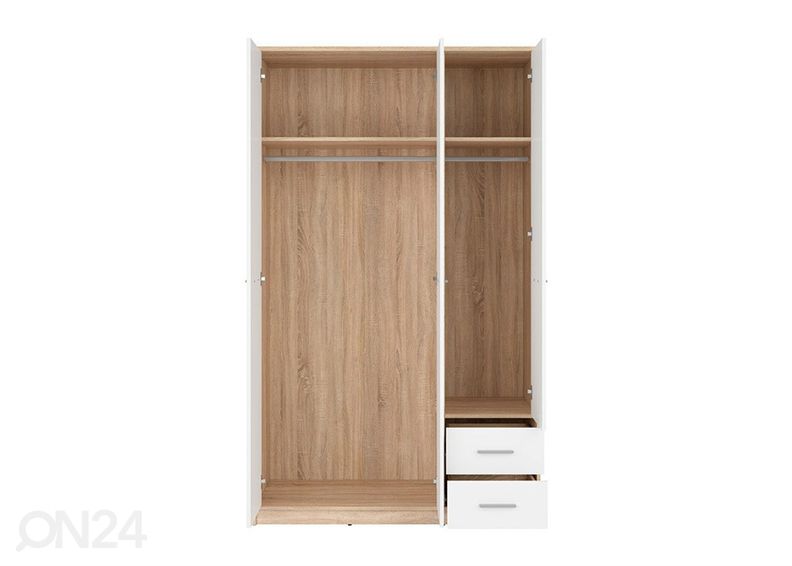 Vaatekaappi 118,5 cm kuvasuurennos