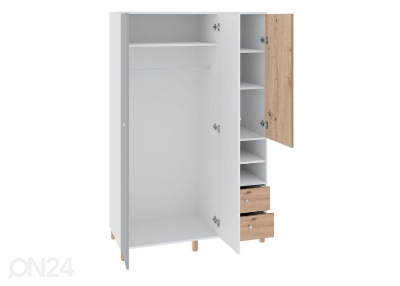 Vaatekaappi 120 cm kuvasuurennos