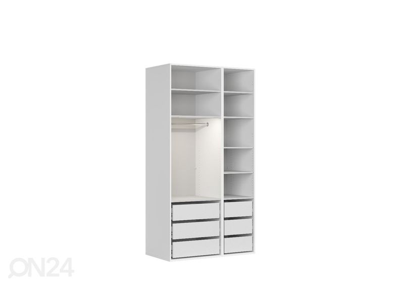 Vaatekaappi 125 cm kuvasuurennos