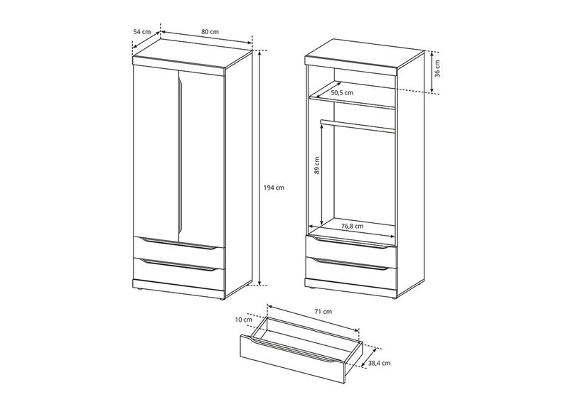 Vaatekaappi kuvasuurennos