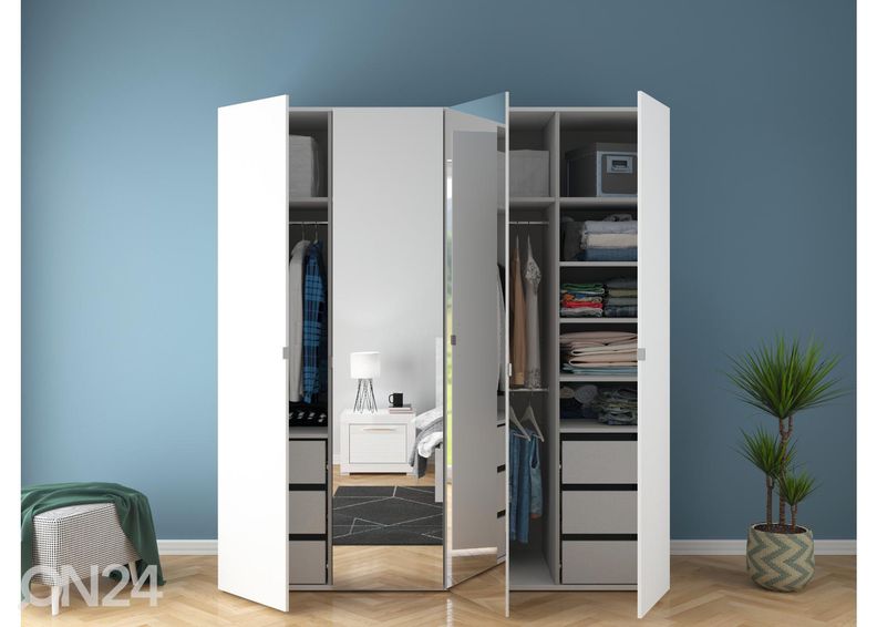 Vaatekaappi 200 cm kuvasuurennos