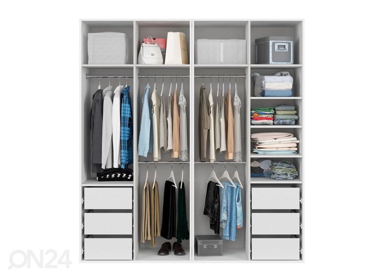 Vaatekaappi 200 cm kuvasuurennos