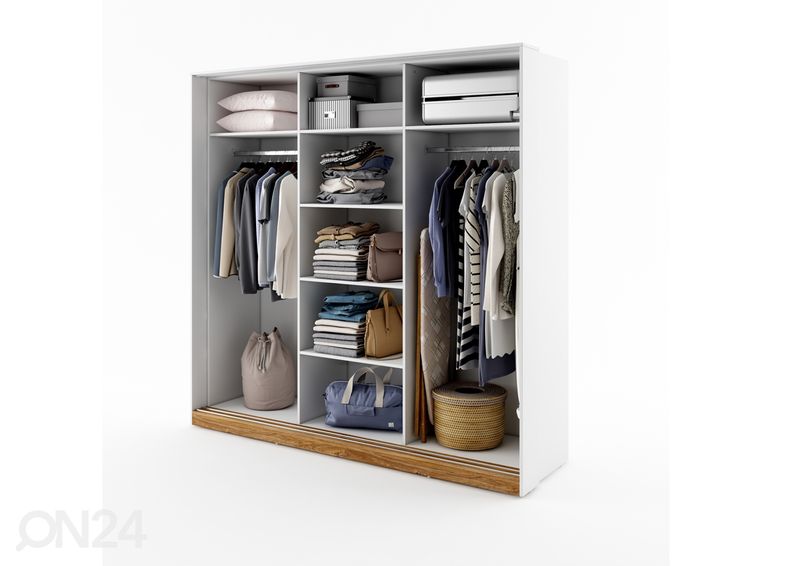 Vaatekaappi 220 cm kuvasuurennos