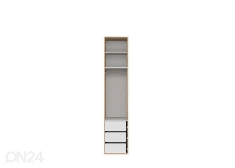 Vaatekaappi 50 cm kuvasuurennos