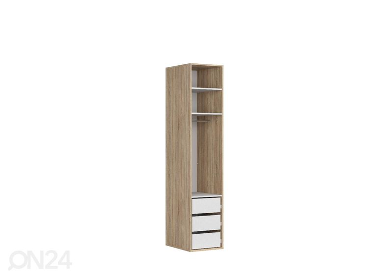 Vaatekaappi 50 cm kuvasuurennos