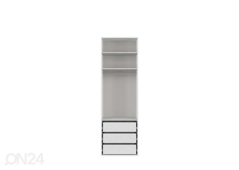 Vaatekaappi 75 cm kuvasuurennos