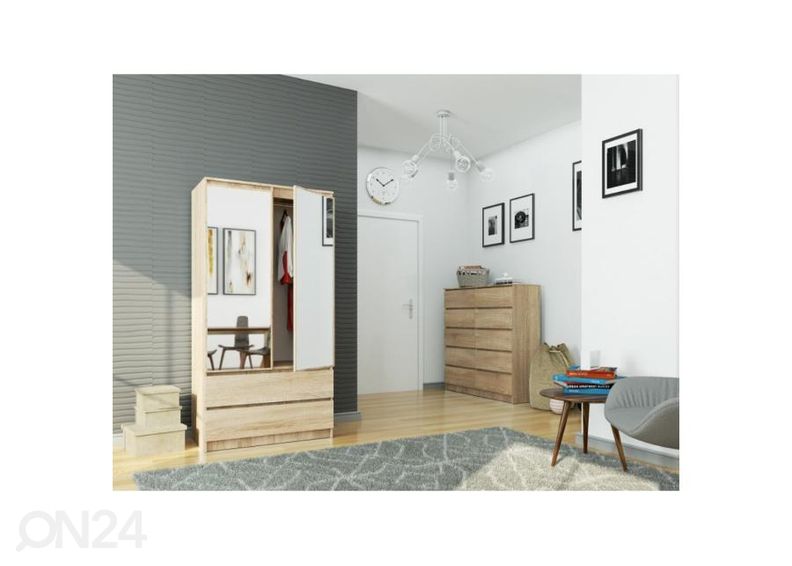 Vaatekaappi 90 cm kuvasuurennos