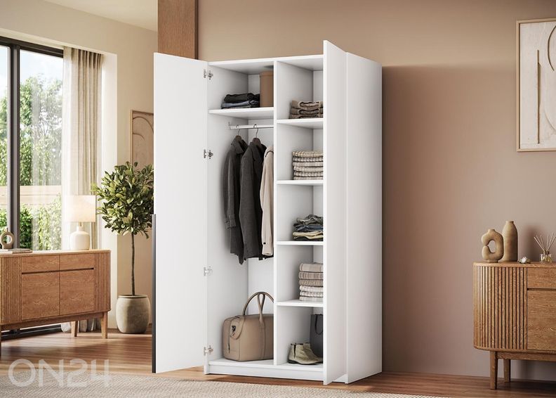 Vaatekaappi Alera II 100 cm kuvasuurennos