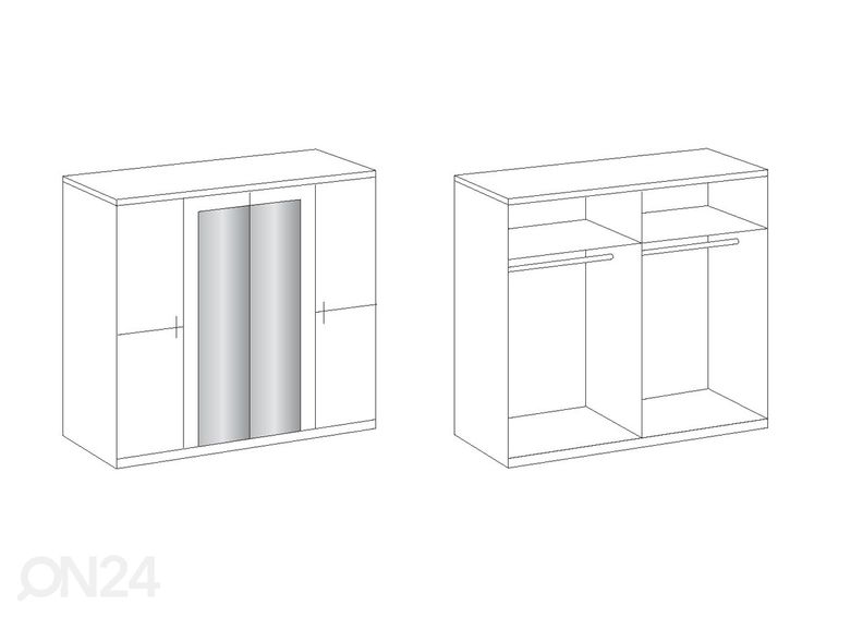 Vaatekaappi Anna kuvasuurennos