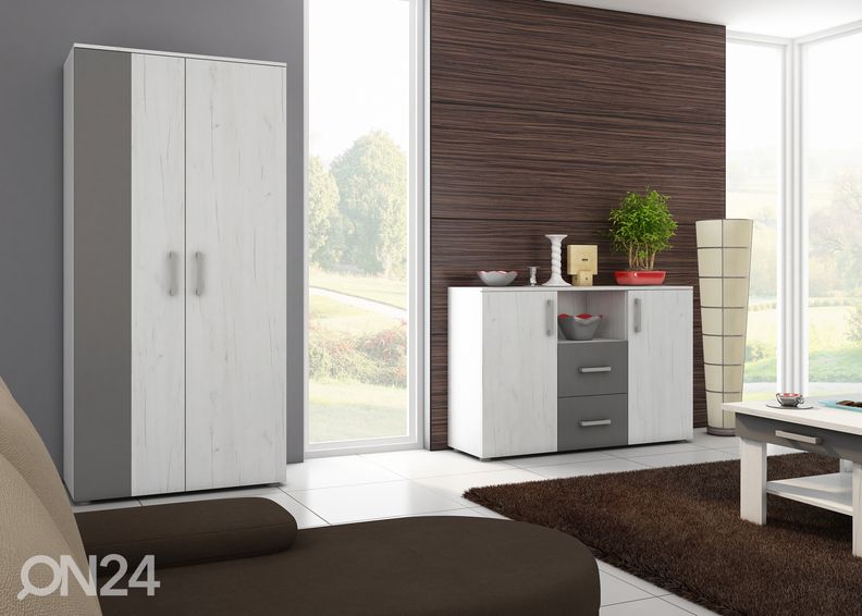 Vaatekaappi Bantry 90 cm kuvasuurennos