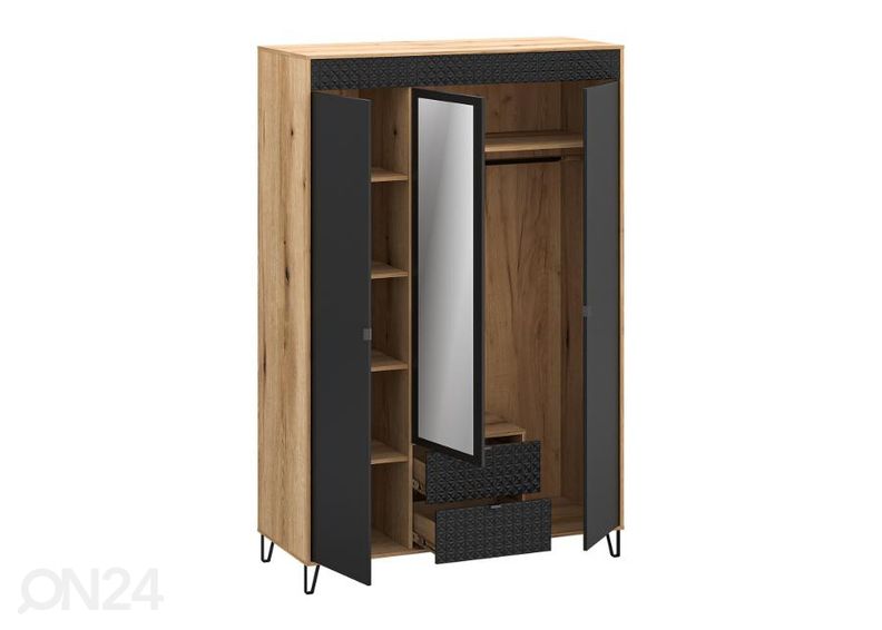 Vaatekaappi Bellano 146 cm kuvasuurennos