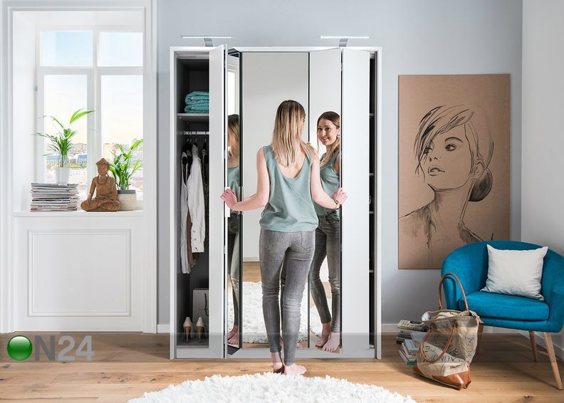Vaatekaappi BERLIN kuvasuurennos