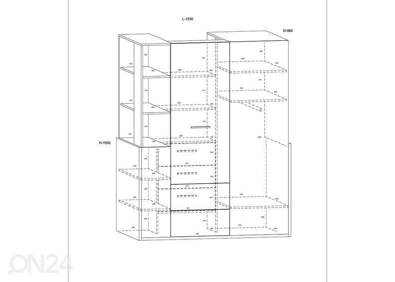 Vaatekaappi Blarney kuvasuurennos