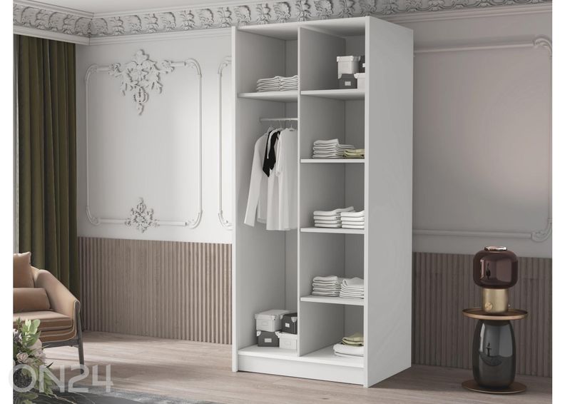Vaatekaappi Bono II 100 cm kuvasuurennos