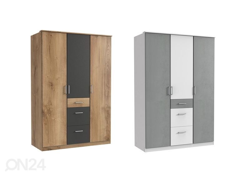 Vaatekaappi Click 135 cm kuvasuurennos