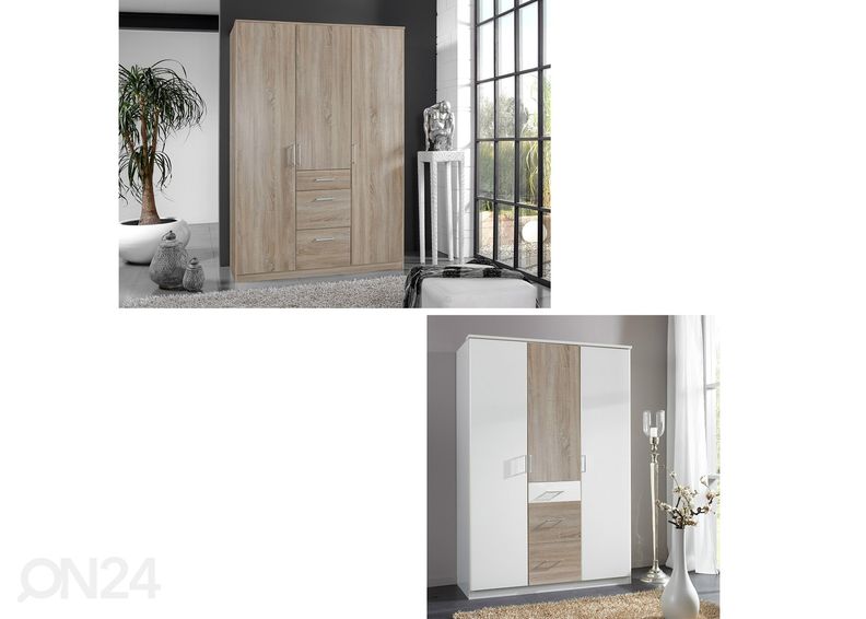 Vaatekaappi Click 135 cm kuvasuurennos