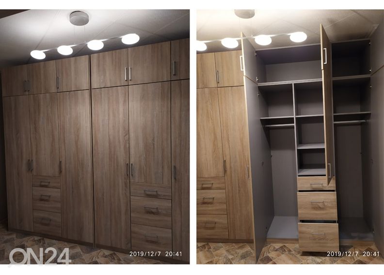 Vaatekaappi Click 135 cm kuvasuurennos